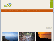 Tablet Screenshot of crete-retreats.com